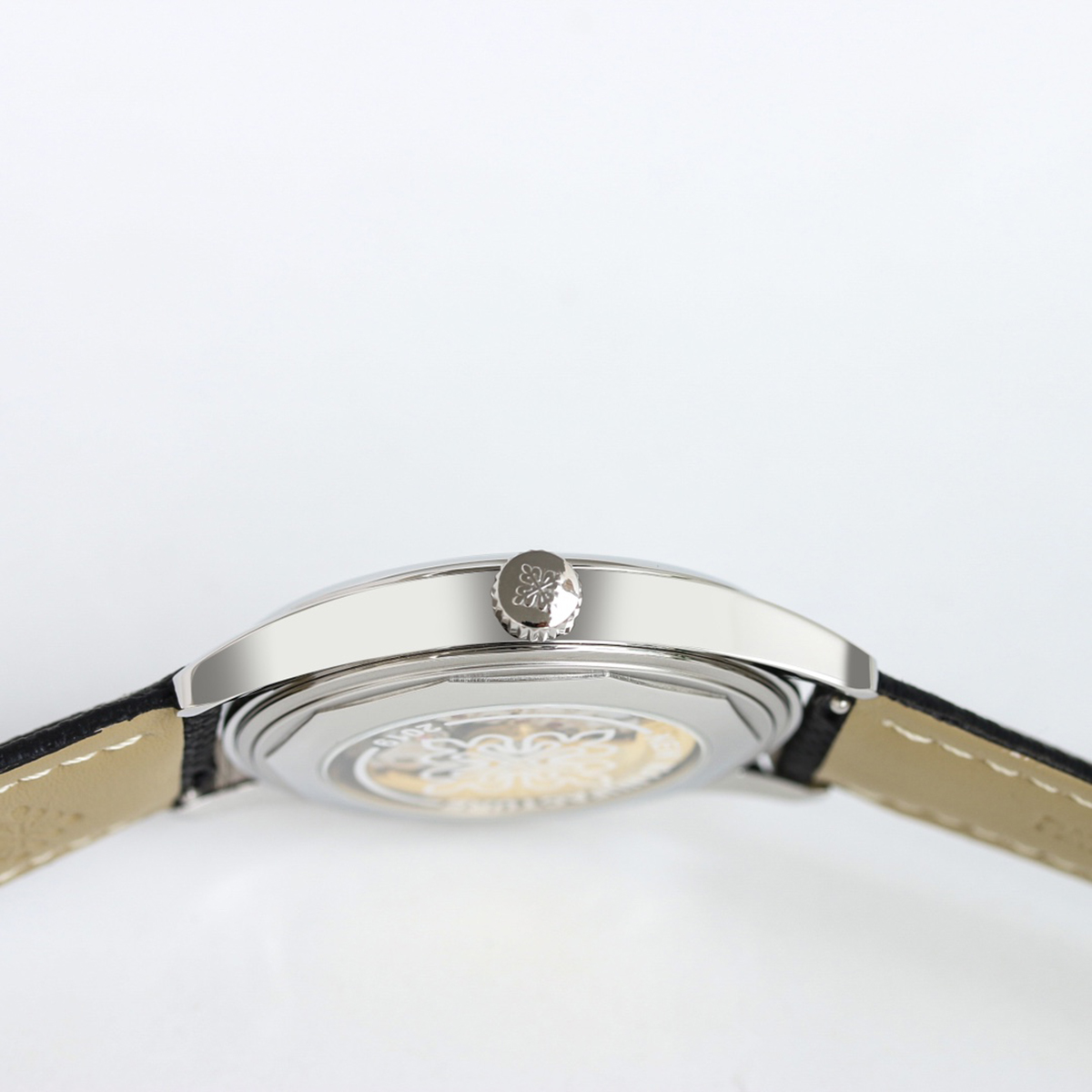 Calatrava 6007 White Dial in White Gold